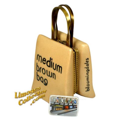 Buy Bloomingdales Little Brown Bag Lunch Bag Brown | Bloomingdale's KSA