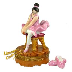 Ballerina in Pink Limoges Box (Rochard)