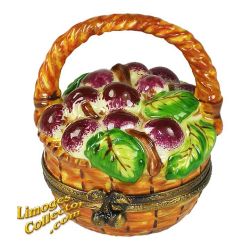 Basket of Cherries Limoges Box (Retired)