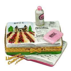 Perfume Book of French Roses Limoges Box (Beauchamp)