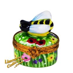 Bumble Bee Among Flowers Limoges Box (Beauchamp)