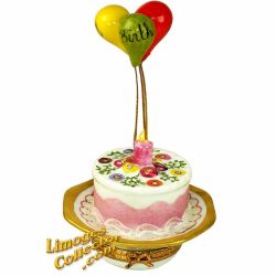 Birthday Cake with Balloons Limoges Box (Beauchamp)