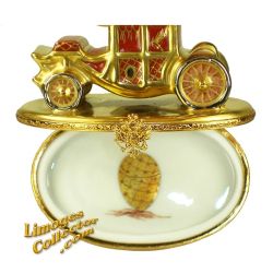 Fabergé 24K Gold Royal Carriage Limoges Box