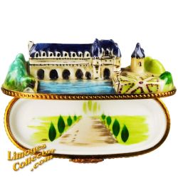 Chenonceau Castle Chateau Limoges Box (Retired)