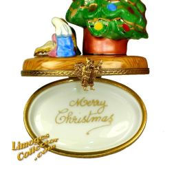 Christmas Tree Holy Family Nativity Limoges Box (Beauchamp)