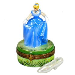 Cinderella at the Ball Limoges Box by Beauchamp Fairytale collectible trinket box gift for her