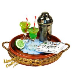 Cocktails Tray Limoges Box (Beauchamp)