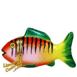 Colorful Tiger Fish Limoges Box (Artoria)