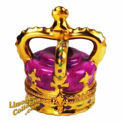 Jeweled Crown Limoges Box (Beauchamp)