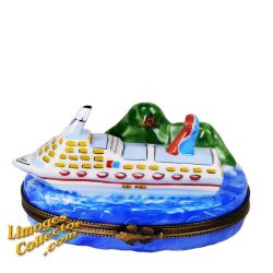 Luxury Yacht Cruise Ship at Port Limoges Box