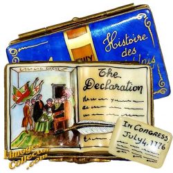 Declaration of Independence Book Limoges Box (Beauchamp)