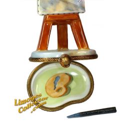 Degas Dance Painting on Easel Limoges box (Beauchamp)