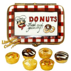 Gourmet 1/2 Doz. Donuts Limoges Box (Beauchamp)
