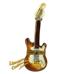Electric Guitar Limoges Box by Beauchamp