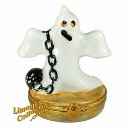 Ghost with Ball & Chain Limoges box (Artoria)