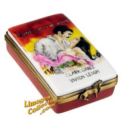 Gone with the Wind Movie Poster Limoges Box (Retired)