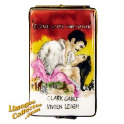 Gone with the Wind Movie Poster Limoges Box (Retired)