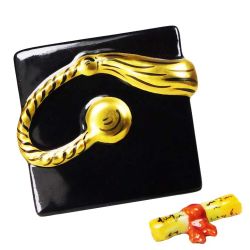 Graduation Cap with Diploma Limoges Box by Beauchamp, 100% Authentic Hand-Painted French Porcelain Gift for the Graduate