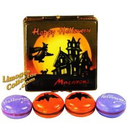 Halloween Haunted House Macarons Limoges Box (Beauchamp)