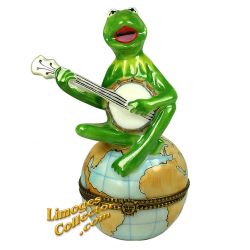 Kermit the Frog Muppet Limoges Box (Ultra RARE)