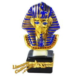 King Tut Golden Egyptian Sphinx Limoges Box (Retired)