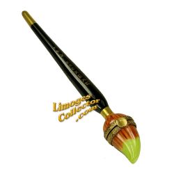 Artist's Art Paint Brush Limoges Box