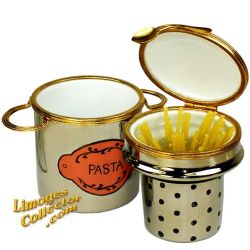 Pasta 2-Piece Cookware Set with Pasta Limoges Box (Beauchamp)