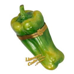 Green Pepper Limoges Box