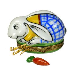 Mr. Rabbit in Plaid Trousers Limoges box