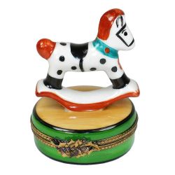 Rocking Horse with Teddy Bear Inside (Retired)