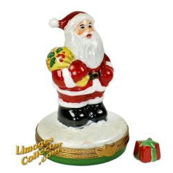 Santa Claus Bearing Gifts Limoges box (Beauchamp)