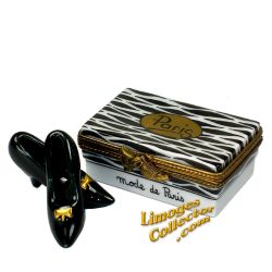 Paris High-Fashion Shoes Limoges Box (Rochard)