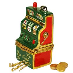 Las Vegas Lucky Slot Machine Limoges Box (Beauchamp)