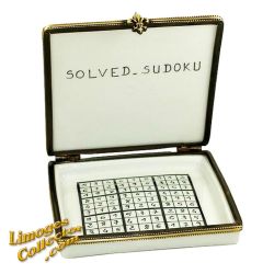 Sudoku Puzzle Limoges Box (Rochard)