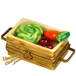 Vegetable Harvest Box Limoges Box (Beauchamp)