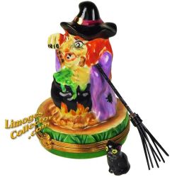 Witch Boiling Potion in Cauldron Limoges box (Beauchamp)