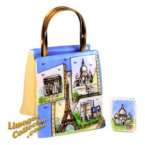 Victoria's Secret Lingerie Shopping Bag Limoges Box