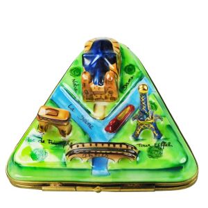 Paris Major Landmarks Collection Limoges Box (Retired)