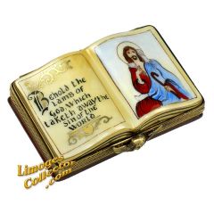 Illustrated Open Bible Limoges Box (Beauchamp)