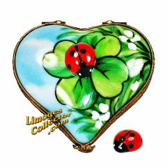 Heart with Ladybug on Four-Leaf Clover (Beauchamp)