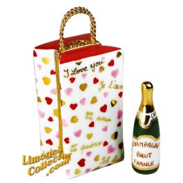 Limoges Champs Elysees Shopping Bag Box with Gift Card