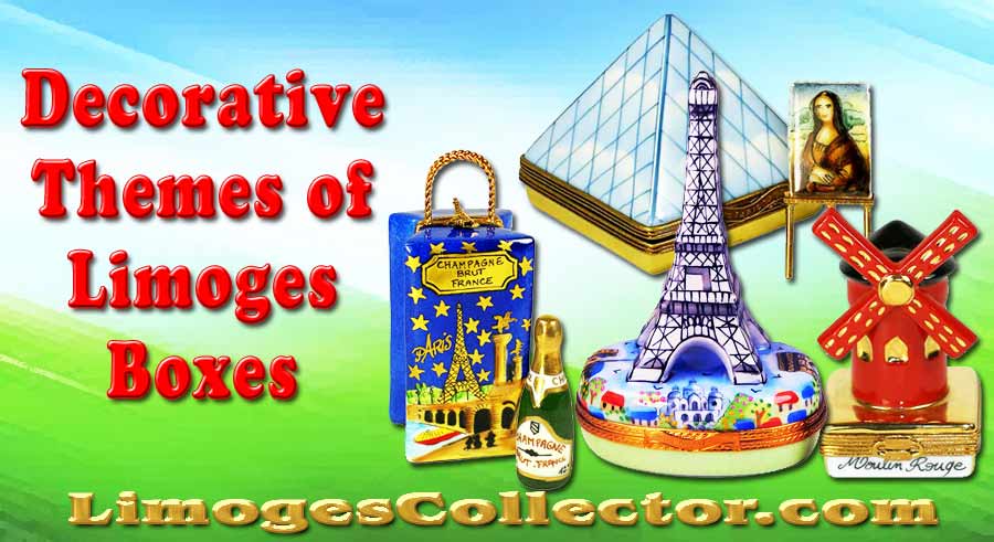 Decorative Themes of Limoges Boxes