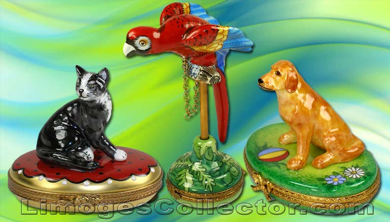 Adorable Limoges Boxes Any Pet Owner Will Love