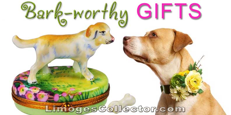 Bark-Worthy Limoges Dog Boxes Any Mom Would Love
