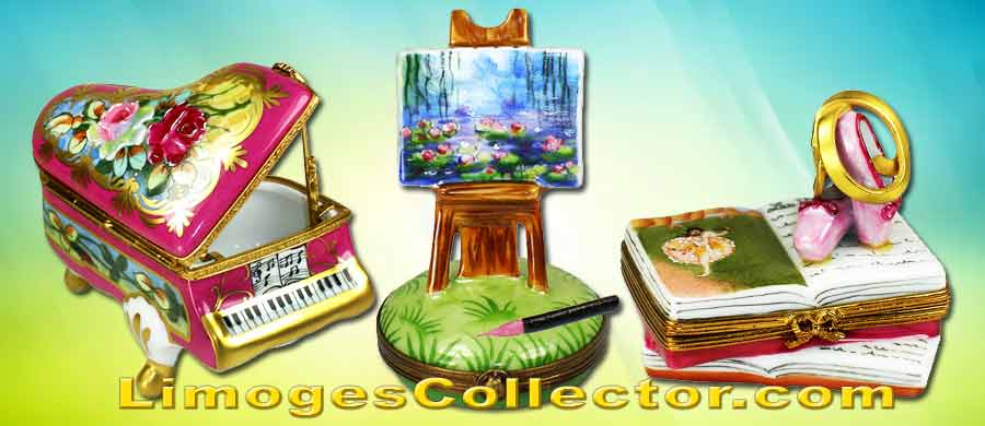 Art and Music Limoges boxes | LimogesCollector.com