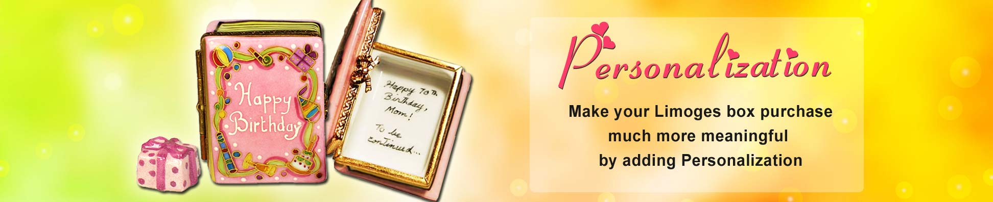 Peronalize your Limoges box | Limoges.net