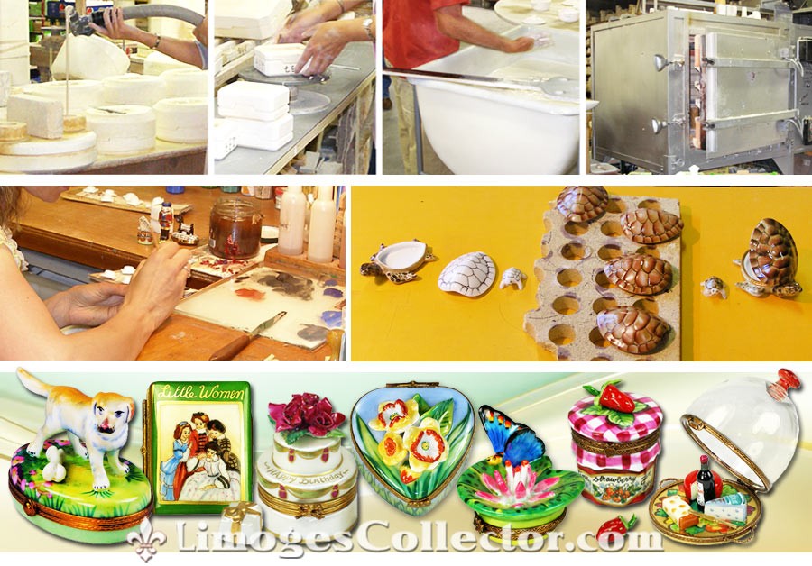 How Limoges Boxes Are Made | Stages of Production | LimogesCollector.com