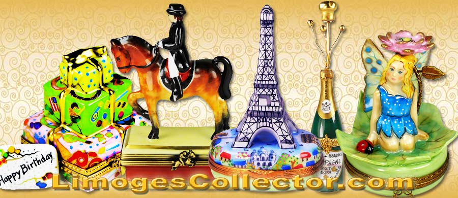 Examples of contemporary French Limoges boxes | LimogesCollector.com