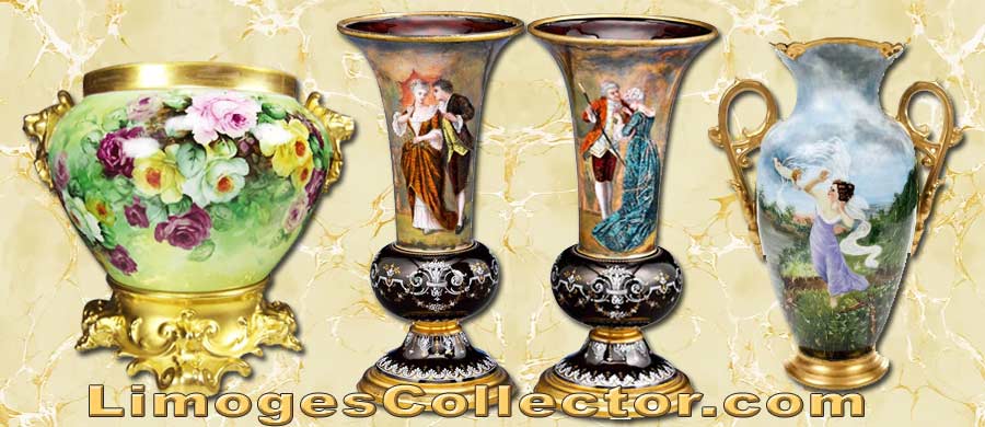 An example of French Limoges porcelain | LimogesCollector.com