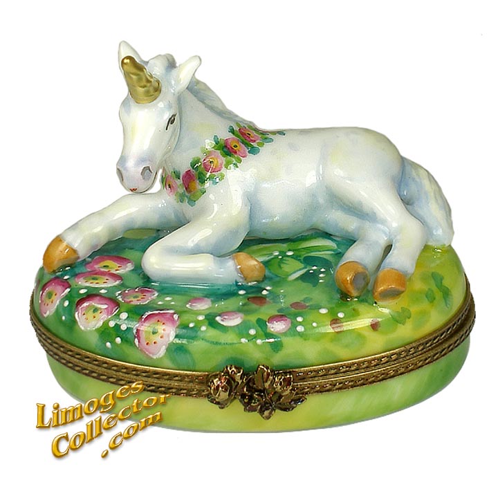 Unicorn Exclusive Limoges Box by Beauchamp